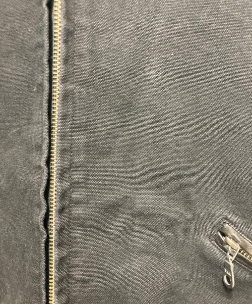BoTT（ボット）BoTT (ボット) Leather Collar Work Jacket/レザーカラーワークジャケット ブラック サイズ:Lの古着・服飾アイテム