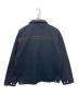 BoTT (ボット) Leather Collar Work Jacket/レザーカラーワークジャケット ブラック サイズ:L：18000円