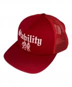 SUPREMEシュプリーム）の古着「Stability Mesh Back 5-Panel」｜レッド