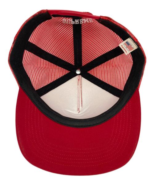 SUPREME（シュプリーム）SUPREME (シュプリーム) Stability Mesh Back 5-Panel レッドの古着・服飾アイテム