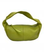 TODAYFULトゥデイフル）の古着「Leather Wrap Bag」｜黄緑