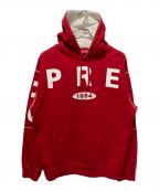 SUPREMEシュプリーム）の古着「Spread Logo Hooded Sweatshirt/スプレッドロゴフーデッドスウェット」｜レッド