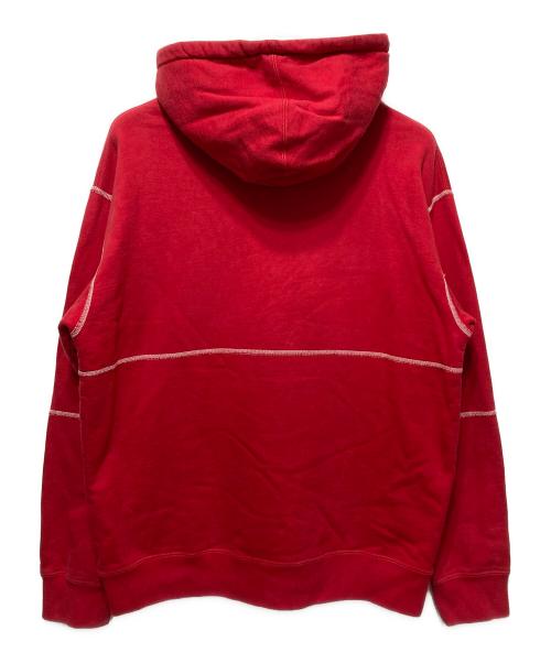 SUPREME（シュプリーム）SUPREME (シュプリーム) Spread Logo Hooded Sweatshirt/スプレッドロゴフーデッドスウェット レッド サイズ:Ｍの古着・服飾アイテム