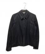 BLACK COMME des GARCONSブラックコムデギャルソン）の古着「ジップアップジャケット」｜ブラック