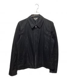 BLACK COMME des GARCONS（ブラックコムデギャルソン）の古着「ジップアップジャケット」｜ブラック