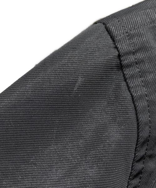 BLACK COMME des GARCONS（ブラックコムデギャルソン）BLACK COMME des GARCONS (ブラックコムデギャルソン) ジップアップジャケット ブラック サイズ:Lの古着・服飾アイテム