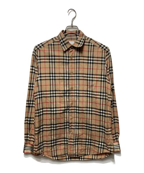 BURBERRY（バーバリー）BURBERRY (バーバリー) ノバチェックシャツ ベージュ サイズ:Sの古着・服飾アイテム