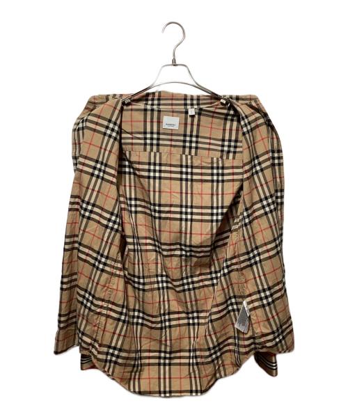 BURBERRY（バーバリー）BURBERRY (バーバリー) ノバチェックシャツ ベージュ サイズ:Sの古着・服飾アイテム