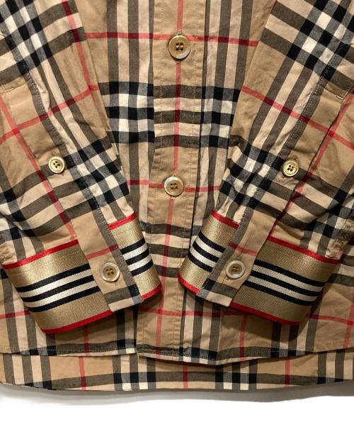 BURBERRY（バーバリー）BURBERRY (バーバリー) ノバチェックシャツ ベージュ サイズ:Sの古着・服飾アイテム