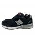 NEW BALANCE (ニューバランス) ローカットスニーカー ブラック サイズ:27：14000円