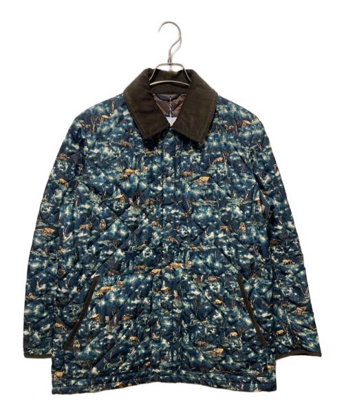 McGREGOR（マックレガー）McGREGOR (マックレガー) 総柄キルティングジャケット グリーン サイズ:Ｍの古着・服飾アイテム