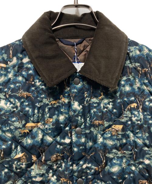 McGREGOR（マックレガー）McGREGOR (マックレガー) 総柄キルティングジャケット グリーン サイズ:Ｍの古着・服飾アイテム