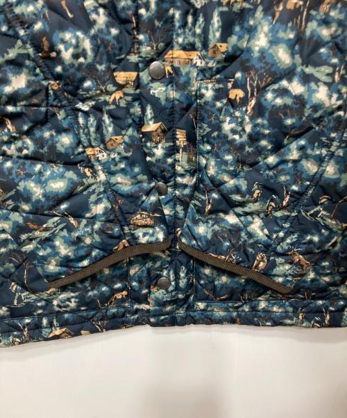 McGREGOR（マックレガー）McGREGOR (マックレガー) 総柄キルティングジャケット グリーン サイズ:Ｍの古着・服飾アイテム