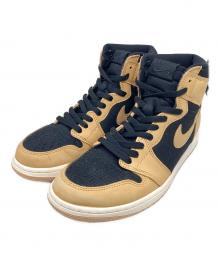 NIKE（ナイキ）の古着「ハイカットスニーカー」｜ベージュ×ブラック