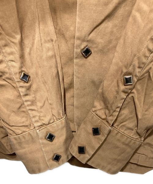 Needles（ニードルズ）Needles (ニードルズ) ウエスタンシャツ ブラウン サイズ:Mの古着・服飾アイテム