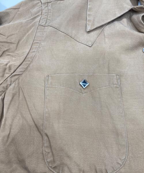 Needles（ニードルズ）Needles (ニードルズ) ウエスタンシャツ ブラウン サイズ:Mの古着・服飾アイテム