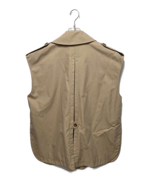 la peau de gem（ラポドゥジェム）la peau de gem (ラポドゥジェム) トレンチベスト ベージュ サイズ:Fの古着・服飾アイテム