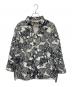 Ameri（アメリ）の古着「UND BOTANICAL JACQUARD BLOUSE」｜ホワイト×ブラック