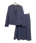 theory luxeセオリーリュクス）の古着「Cosimo Adanel スカートセットアップ」｜ネイビー