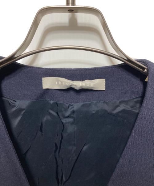 theory luxe（セオリーリュクス）theory luxe (セオリーリュクス) Cosimo Adanel スカートセットアップ ネイビー サイズ:38の古着・服飾アイテム