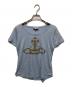 Vivienne Westwood RED LABEL（ヴィヴィアンウエストウッドレッドレーベル）の古着「オーブプリントTEE」｜ブルー