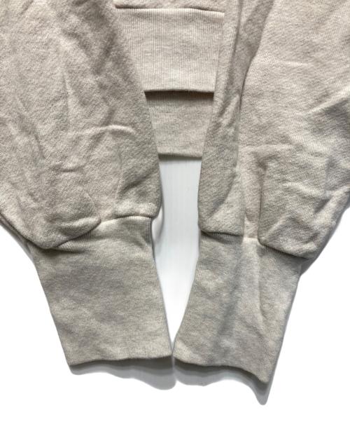 L'appartement（アパルトモン）L'appartement (アパルトモン) バックジップスウェット グレー サイズ:FREEの古着・服飾アイテム