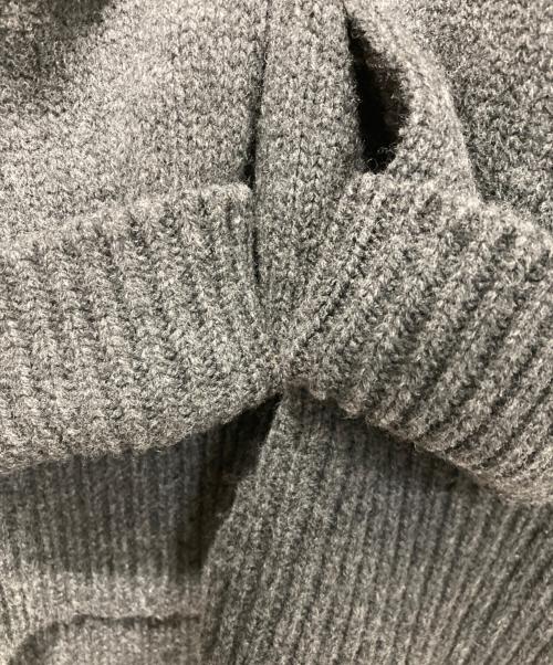 GALERIE VIE（ギャルリーヴィー）GALERIE VIE (ギャルリーヴィー) ファインウール クルーネックプルオーバー グレー サイズ:Sの古着・服飾アイテム