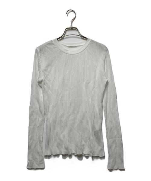 EVERYDAY I LIKE.（エヴリデイ アイ ライク）EVERYDAY I LIKE. (エヴリデイ アイ ライク) TOTAN Sheer Tシャツ ホワイト サイズ:無しの古着・服飾アイテム