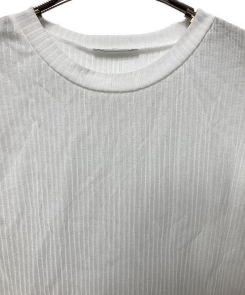 EVERYDAY I LIKE.（エヴリデイ アイ ライク）EVERYDAY I LIKE. (エヴリデイ アイ ライク) TOTAN Sheer Tシャツ ホワイト サイズ:無しの古着・服飾アイテム