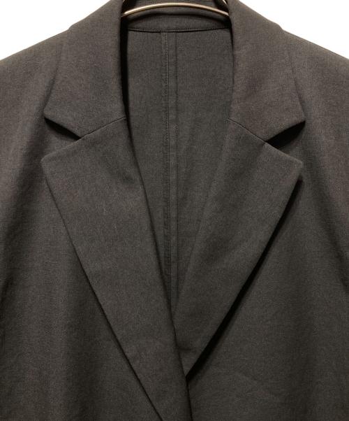 Plage（プラージュ）Plage (プラージュ) sandy linen 混 ジャケット グレー サイズ:38の古着・服飾アイテム