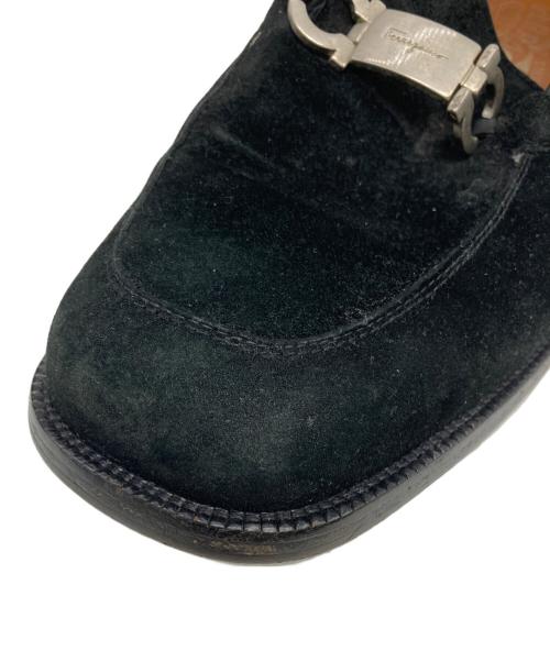 Salvatore Ferragamo（サルヴァトーレ フェラガモ）Salvatore Ferragamo (サルヴァトーレ フェラガモ) ローファー ブラック サイズ:26の古着・服飾アイテム