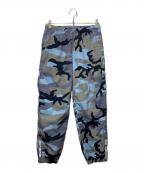 SUPREMEシュプリーム）の古着「Warm Up Pant/ウォームアップパンツ」｜ブルー×グレー