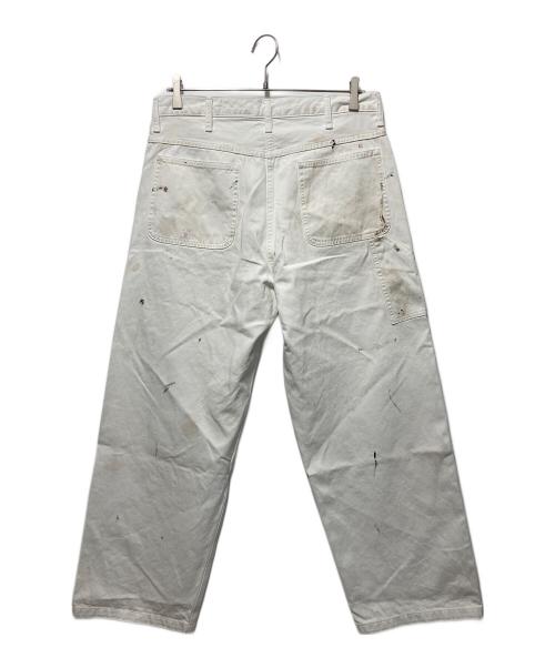 6(ROKU) BEAUTY&YOUTH（ロク ビューティーアンドユース）6(ROKU) BEAUTY&YOUTH (ロク ビューティーアンドユース) ＜timemachine＞PAINT PAINTER PANTS/パンツ ホワイト サイズ:28の古着・服飾アイテム