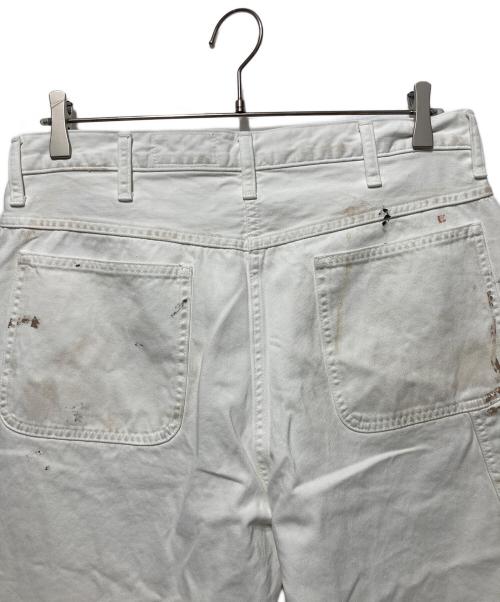 6(ROKU) BEAUTY&YOUTH（ロク ビューティーアンドユース）6(ROKU) BEAUTY&YOUTH (ロク ビューティーアンドユース) ＜timemachine＞PAINT PAINTER PANTS/パンツ ホワイト サイズ:28の古着・服飾アイテム