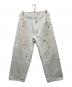 6(ROKU) BEAUTY&YOUTH（ロク ビューティーアンドユース）の古着「＜timemachine＞PAINT PAINTER PANTS/パンツ」｜ホワイト