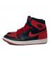 NIKE (ナイキ) ハイカットスニーカー レッド×ブラック サイズ:27.5cm：25000円