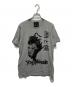 YOHJI YAMAMOTO（ヨウジヤマモト）の古着「画と機 プリントTシャツ」｜グレー