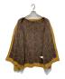 中古・古着 Needles (ニードルズ) Mohair Cardigan - Flower イエロー×パープル サイズ:M：10000円