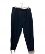 Graphpaperグラフペーパー）の古着「Scale Off Wool Chef Pants/ウールチーフパンツ」｜ブラック