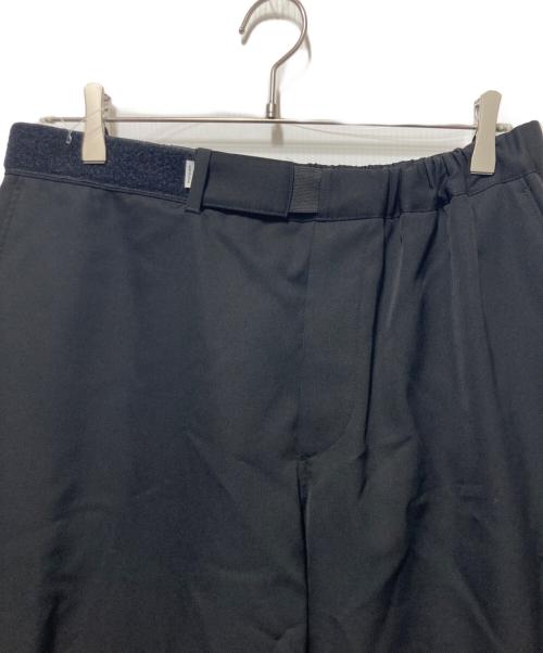 Graphpaper（グラフペーパー）Graphpaper (グラフペーパー) Scale Off Wool Chef Pants/ウールチーフパンツ ブラック サイズ:freeの古着・服飾アイテム