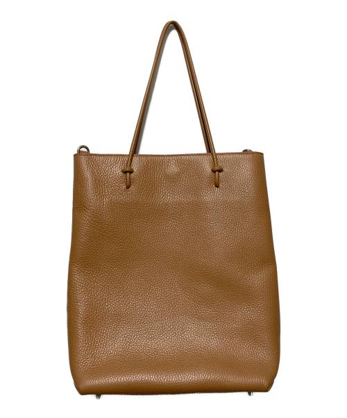 FURLA（フルラ）FURLA (フルラ) レザートートバッグ ブラウンの古着・服飾アイテム