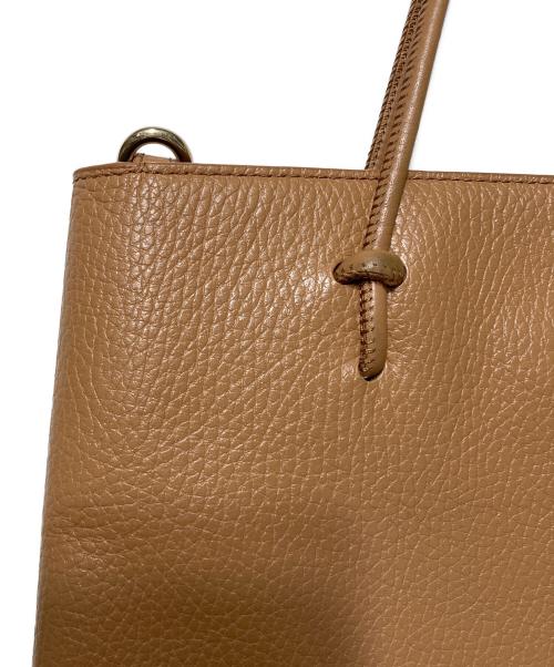 FURLA（フルラ）FURLA (フルラ) レザートートバッグ ブラウンの古着・服飾アイテム