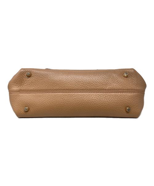 FURLA（フルラ）FURLA (フルラ) レザートートバッグ ブラウンの古着・服飾アイテム