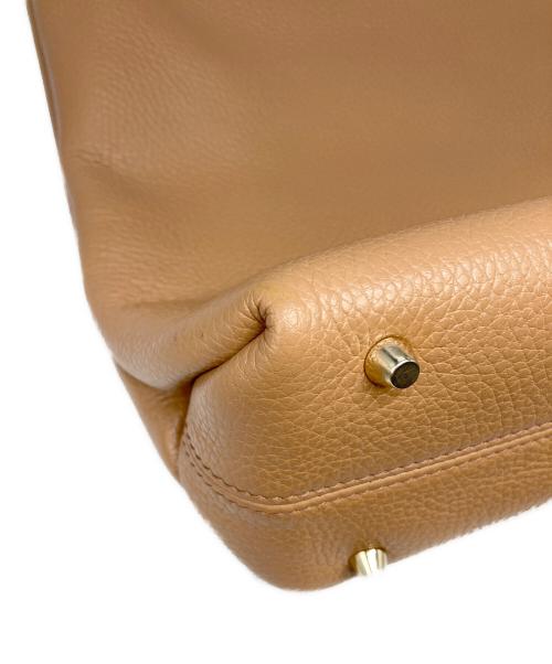 FURLA（フルラ）FURLA (フルラ) レザートートバッグ ブラウンの古着・服飾アイテム