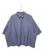 whowhatフーワット）の古着「5X SHIRT」｜ブルー×ホワイト