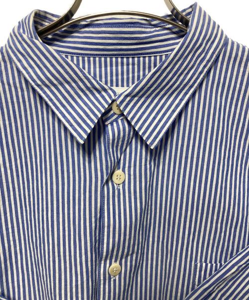 whowhat（フーワット）whowhat (フーワット) 5X SHIRT ブルー×ホワイト サイズ:無しの古着・服飾アイテム