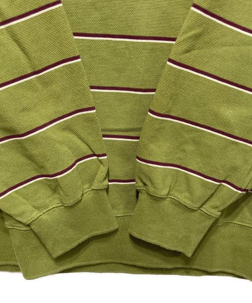 PWA（プア）PWA (プア) SHAVED KANOKO BD V-NECK グリーン サイズ:Ｌの古着・服飾アイテム
