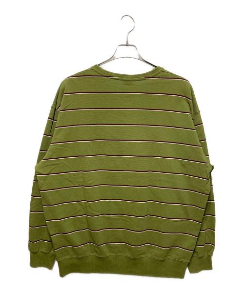 PWA（プア）PWA (プア) SHAVED KANOKO BD V-NECK グリーン サイズ:Ｌの古着・服飾アイテム