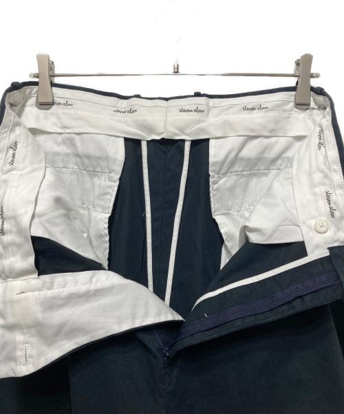 STEVEN ALAN（スティーブンアラン）STEVEN ALAN (スティーブンアラン) タックチノパン ネイビー サイズ:XLの古着・服飾アイテム
