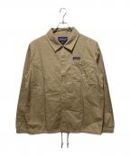 Patagoniaパタゴニア）の古着「ライトウェイト オールウェア ヘンプ コーチズ ジャケット」｜ベージュ